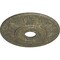 Ekena Millwork Vienna Ceiling Medallion (Canopies up to 6 1/2"), 20"OD x 3 1/2"ID x 1 1/2"P, Witch Hazel Crackle CM20VIWHC - alternate 2